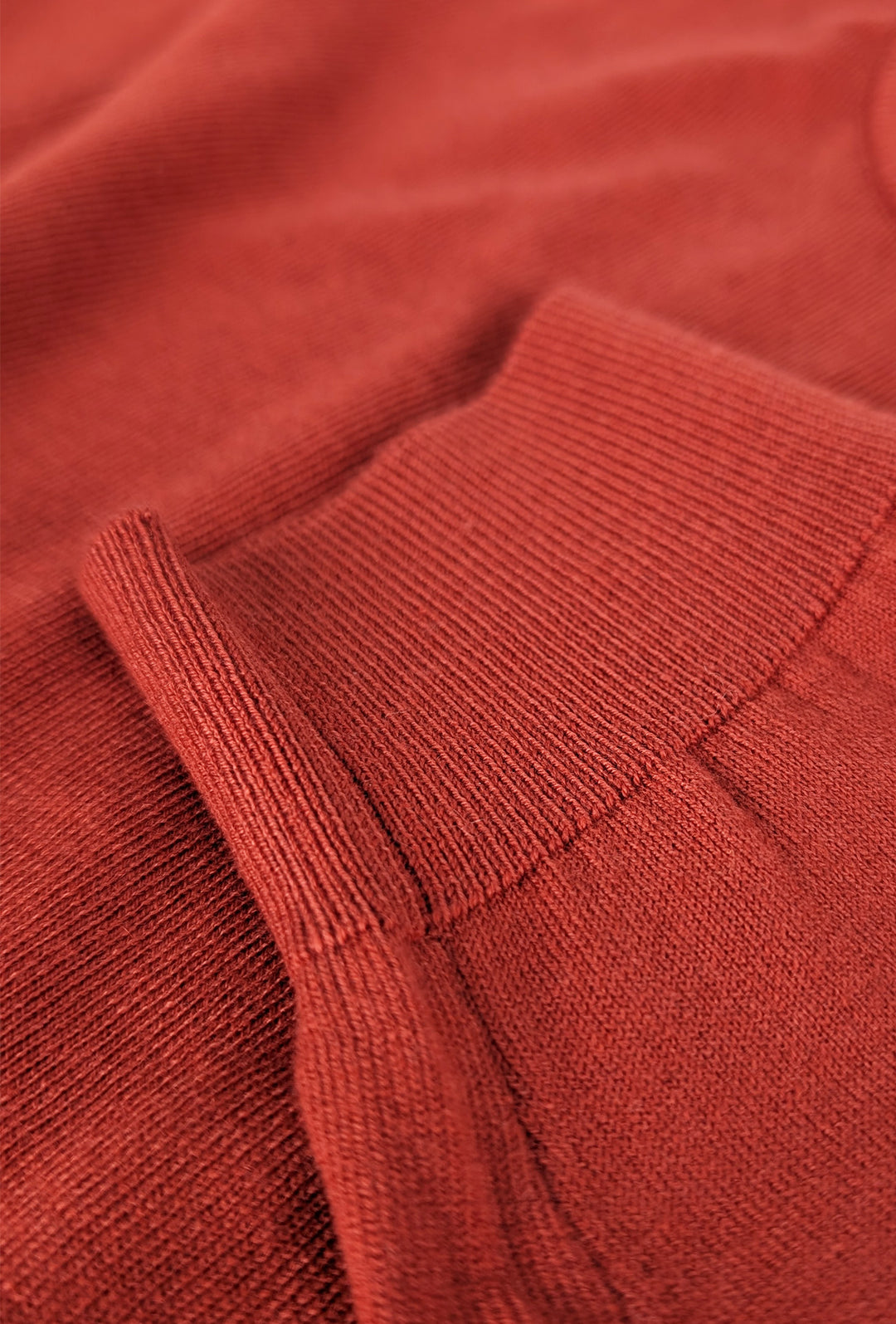 Maglia Uomo girocollo maglioncino Dresserd in lana rasata - RUGGINE