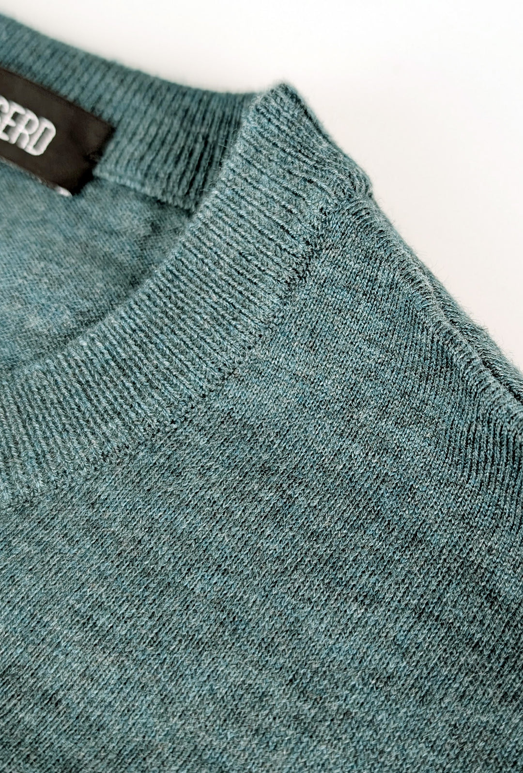 Maglia Uomo girocollo maglioncino Dresserd in lana rasata - VERDE