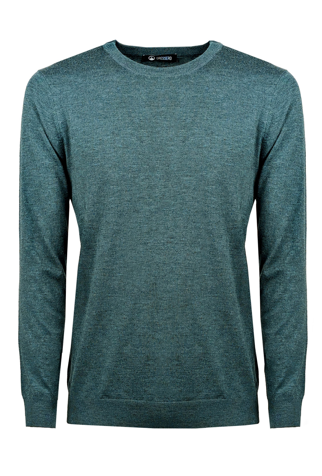 Maglia Uomo girocollo maglioncino Dresserd in lana rasata - VERDE