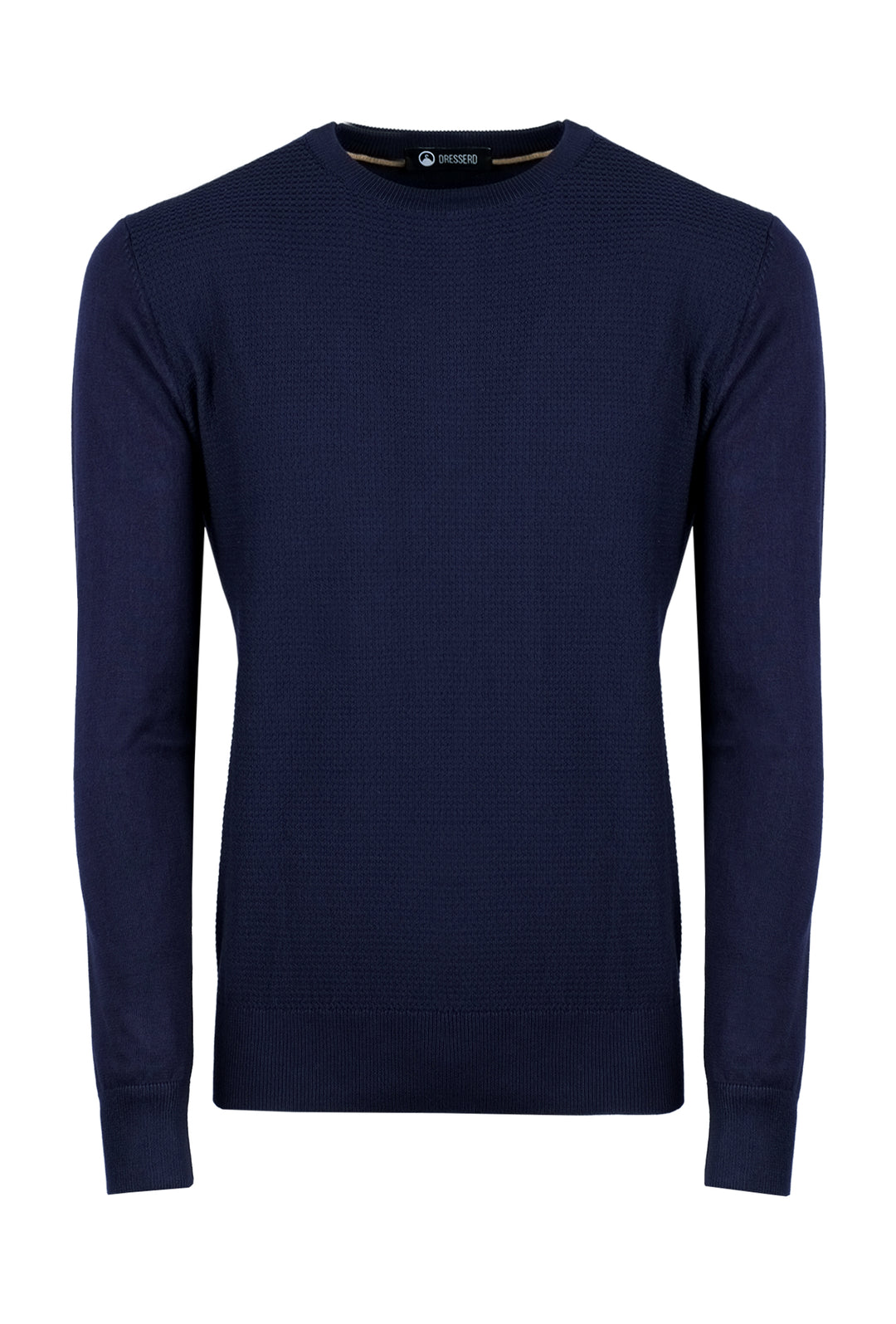 Maglioncino Uomo manica lunga con top maglia Viscosa - BLU