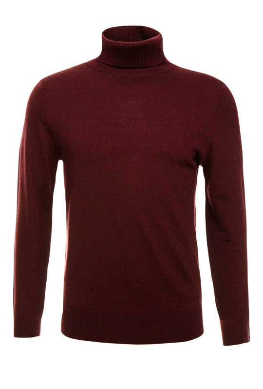 Maglia uomo Dolcevita Viscosa Dresserd - BORDEAUX
