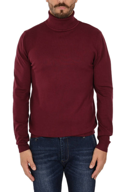 Maglia uomo Dolcevita Viscosa Dresserd - BORDEAUX