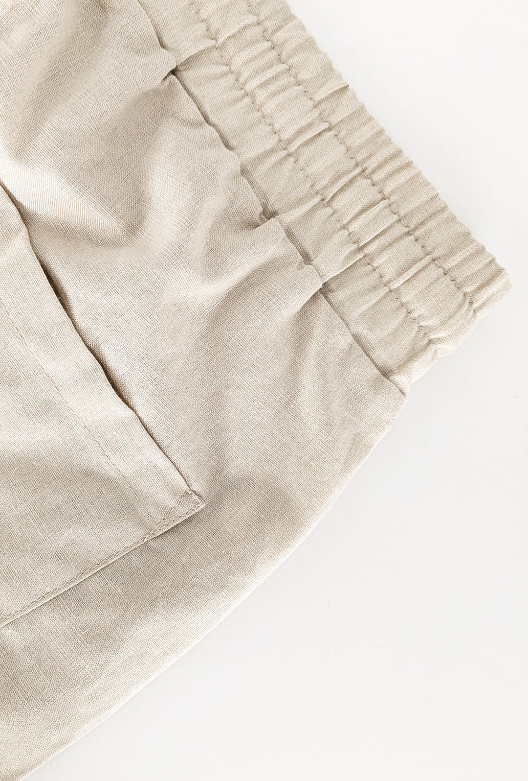 Pantalone Uomo in Lino e Cotone Pantalaccio - BEIGE