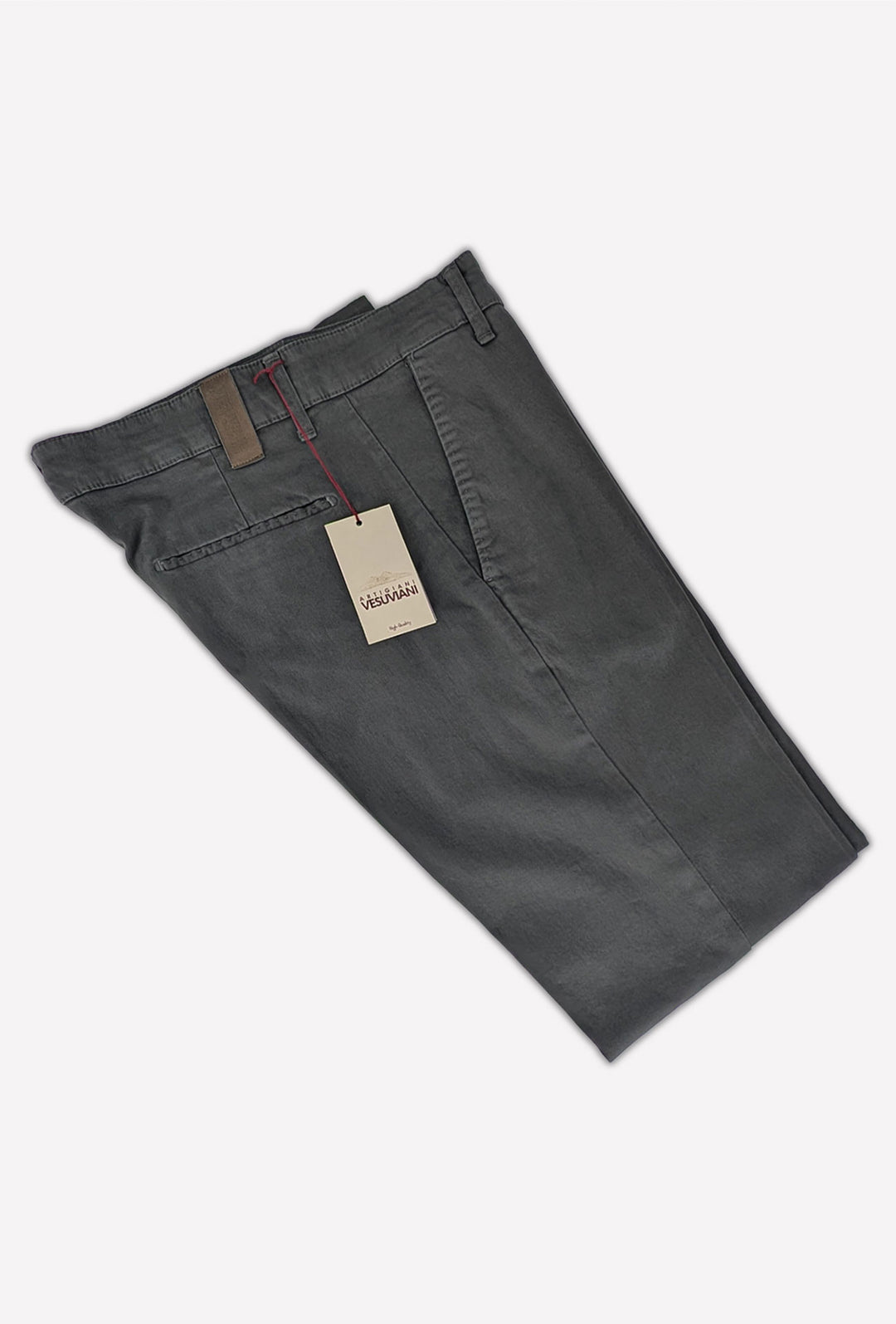 Pantalone Uomo Gamba Stretta Tasca America Invernale Pantaloni Dresserd - GRIGIO SCURO