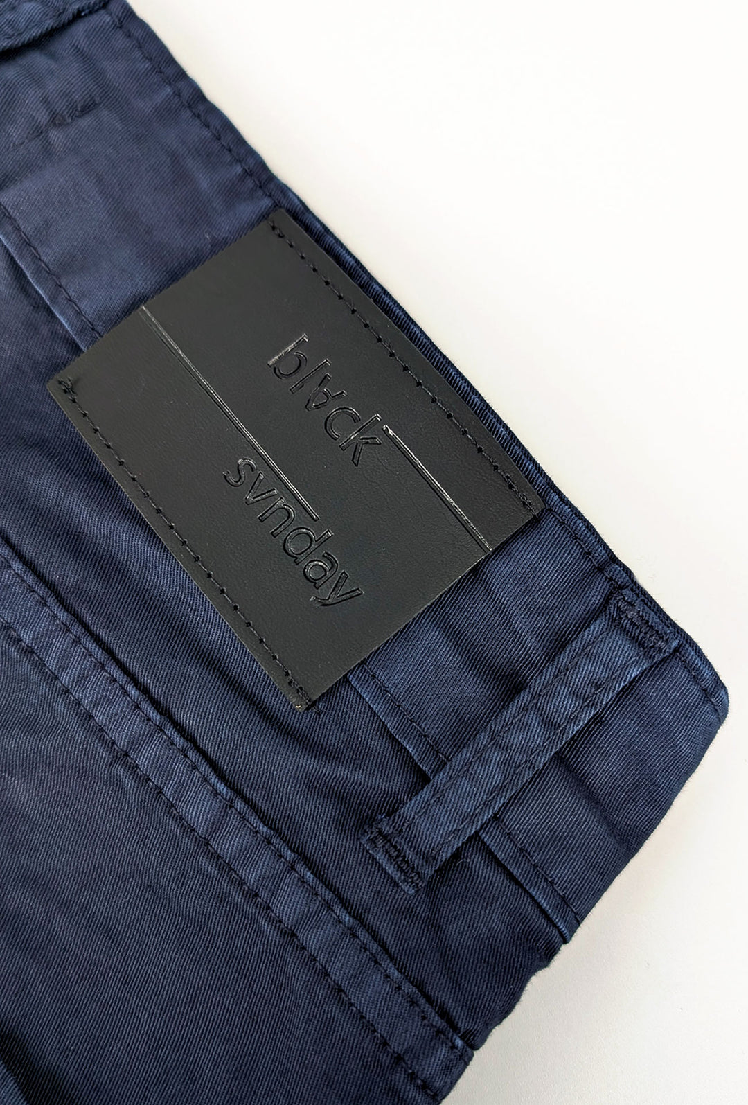 Pantalone uomo in cotone modello 5 tasche - BLU