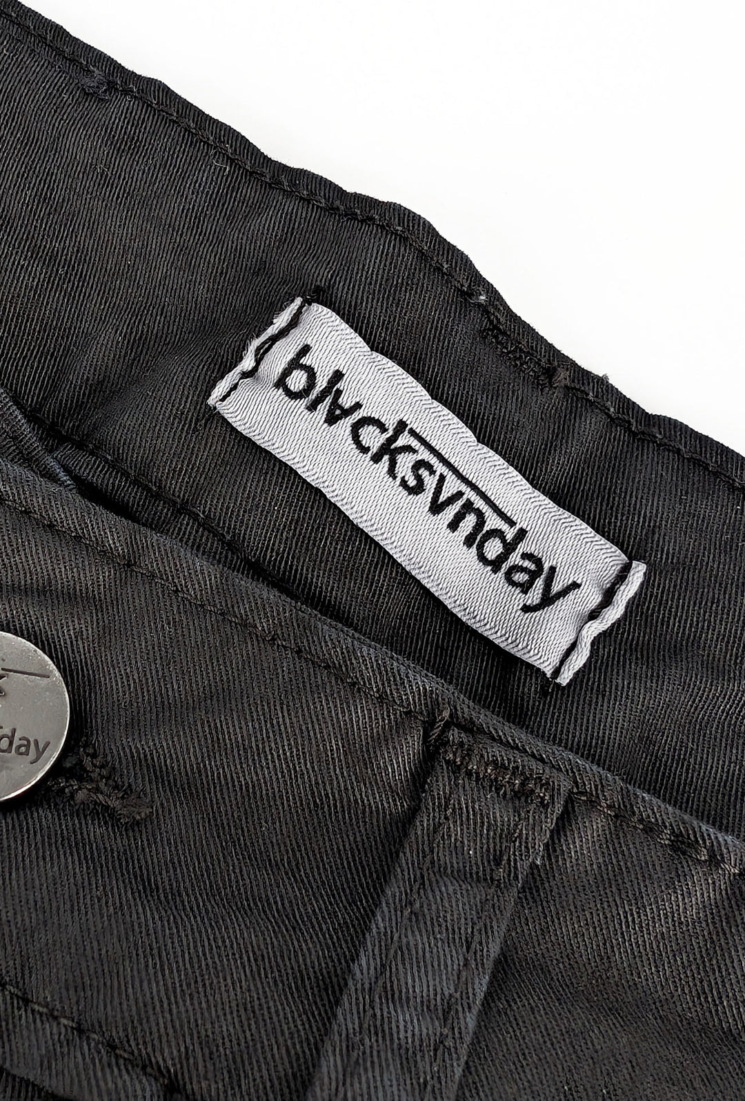 Pantalone uomo in cotone modello 5 tasche - NERO