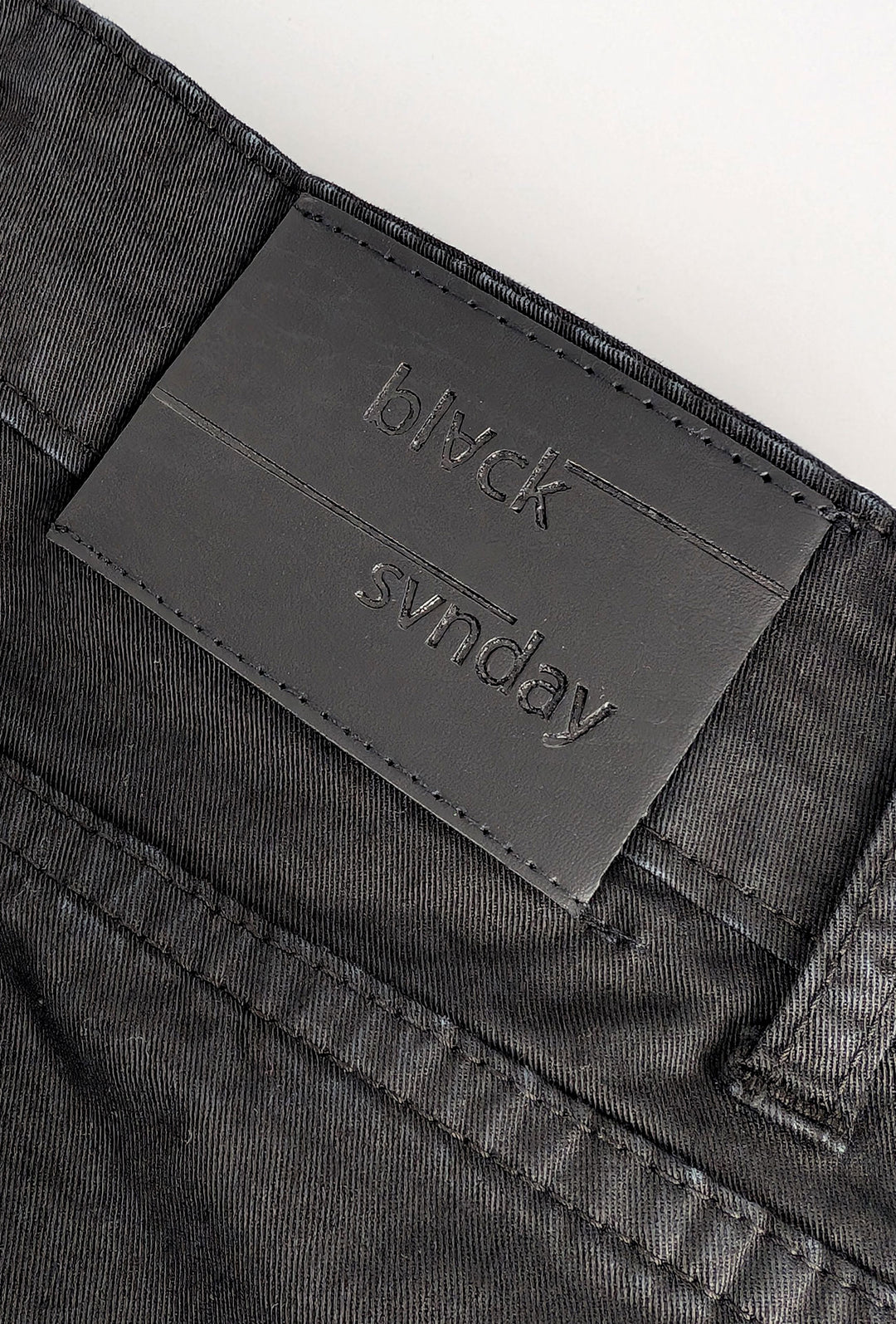 Pantalone uomo in cotone modello 5 tasche - NERO