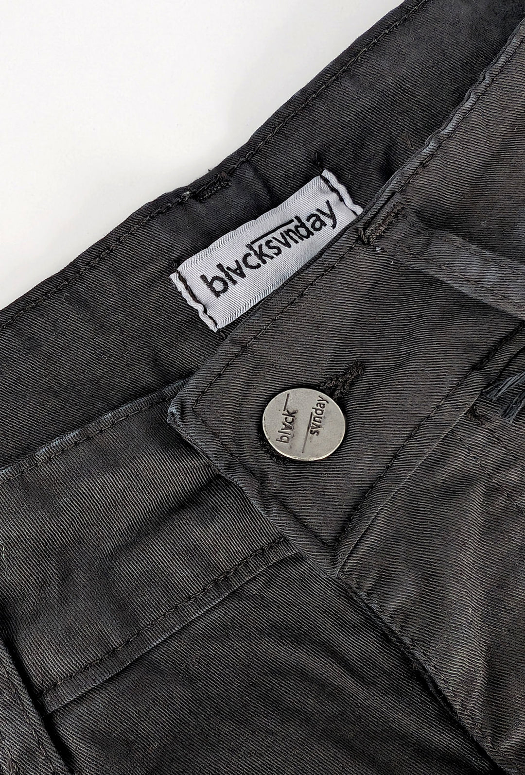 Pantalone uomo in cotone modello 5 tasche - NERO