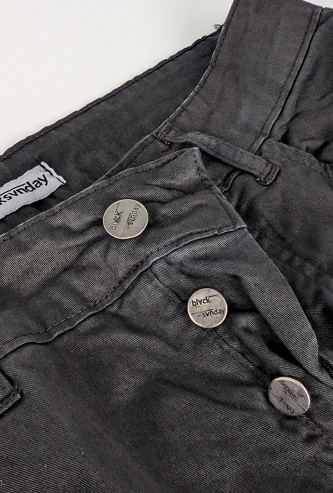 Pantalone uomo in cotone modello 5 tasche - NERO