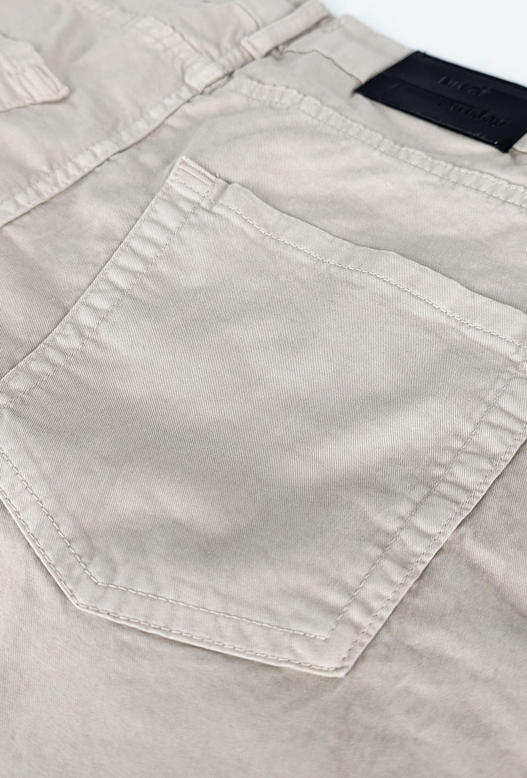 Pantalone uomo in cotone modello 5 tasche - BEIGE