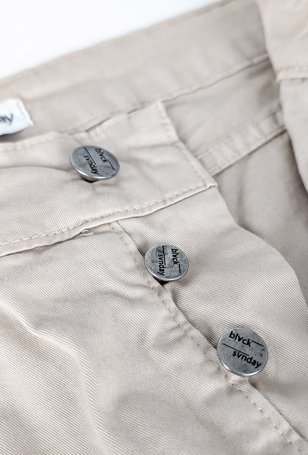 Pantalone uomo in cotone modello 5 tasche - BEIGE