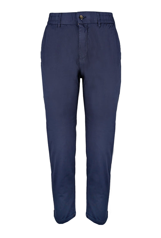 Pantalone Uomo cotone con Elastico Pantalaccio - BLU