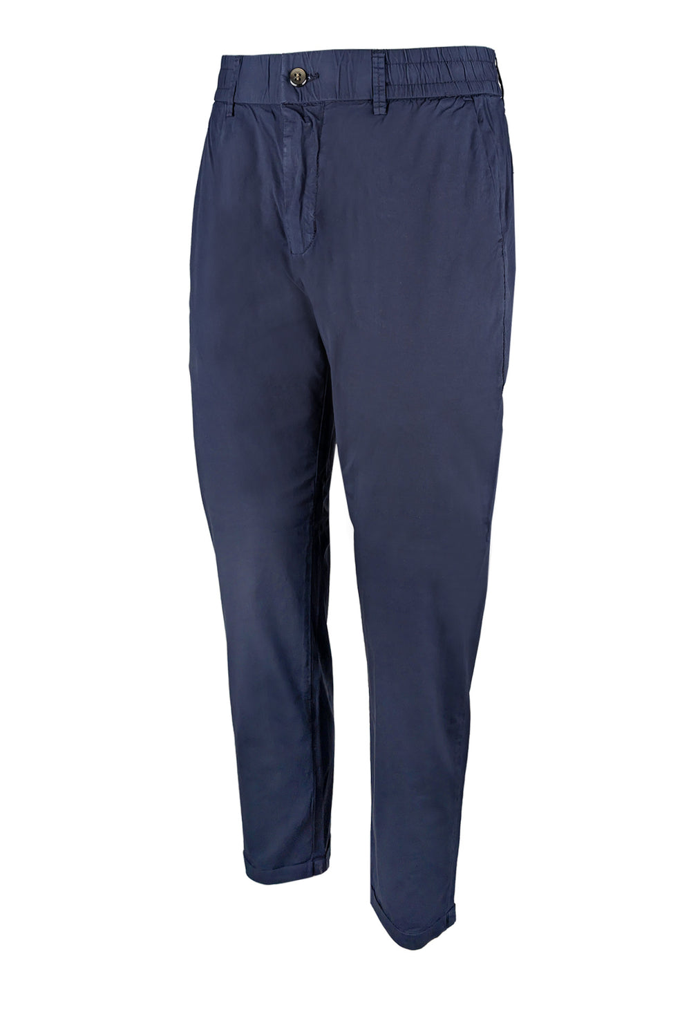 Pantalone Uomo cotone con Elastico Pantalaccio - BLU