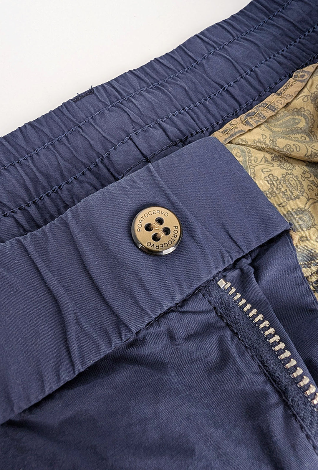 Pantalone Uomo cotone con Elastico Pantalaccio - BLU