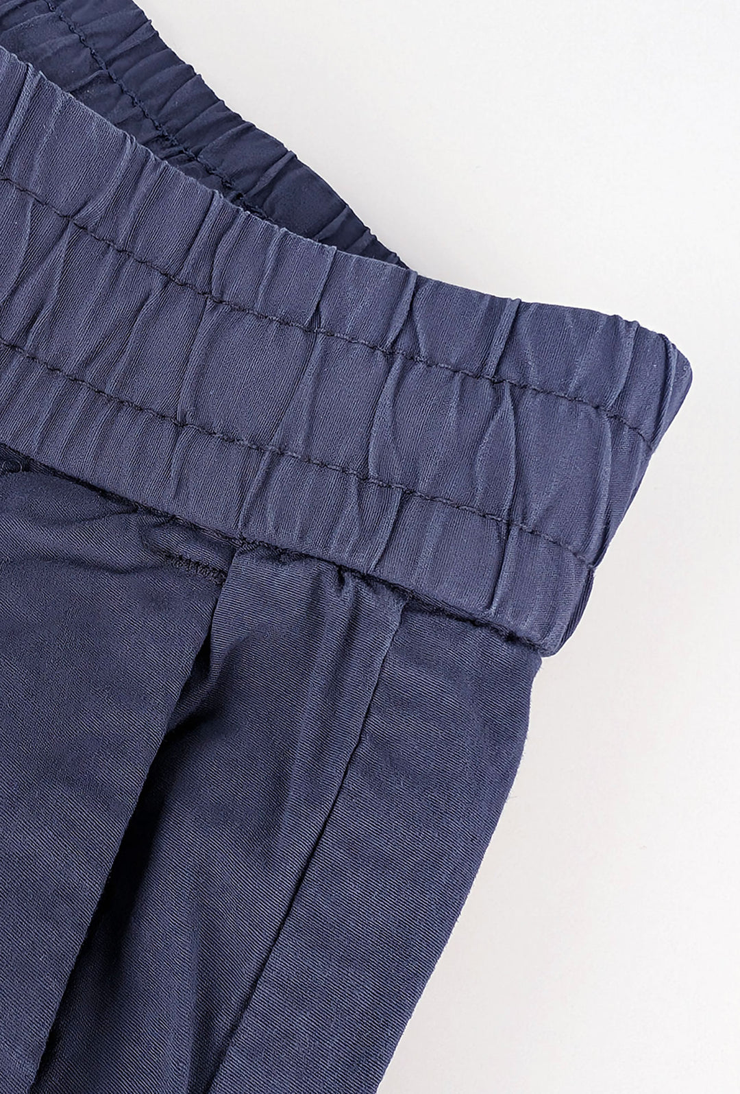 Pantalone Uomo cotone con Elastico Pantalaccio - BLU