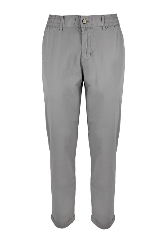 Pantalone Uomo cotone con Elastico Pantalaccio - GRIGIO
