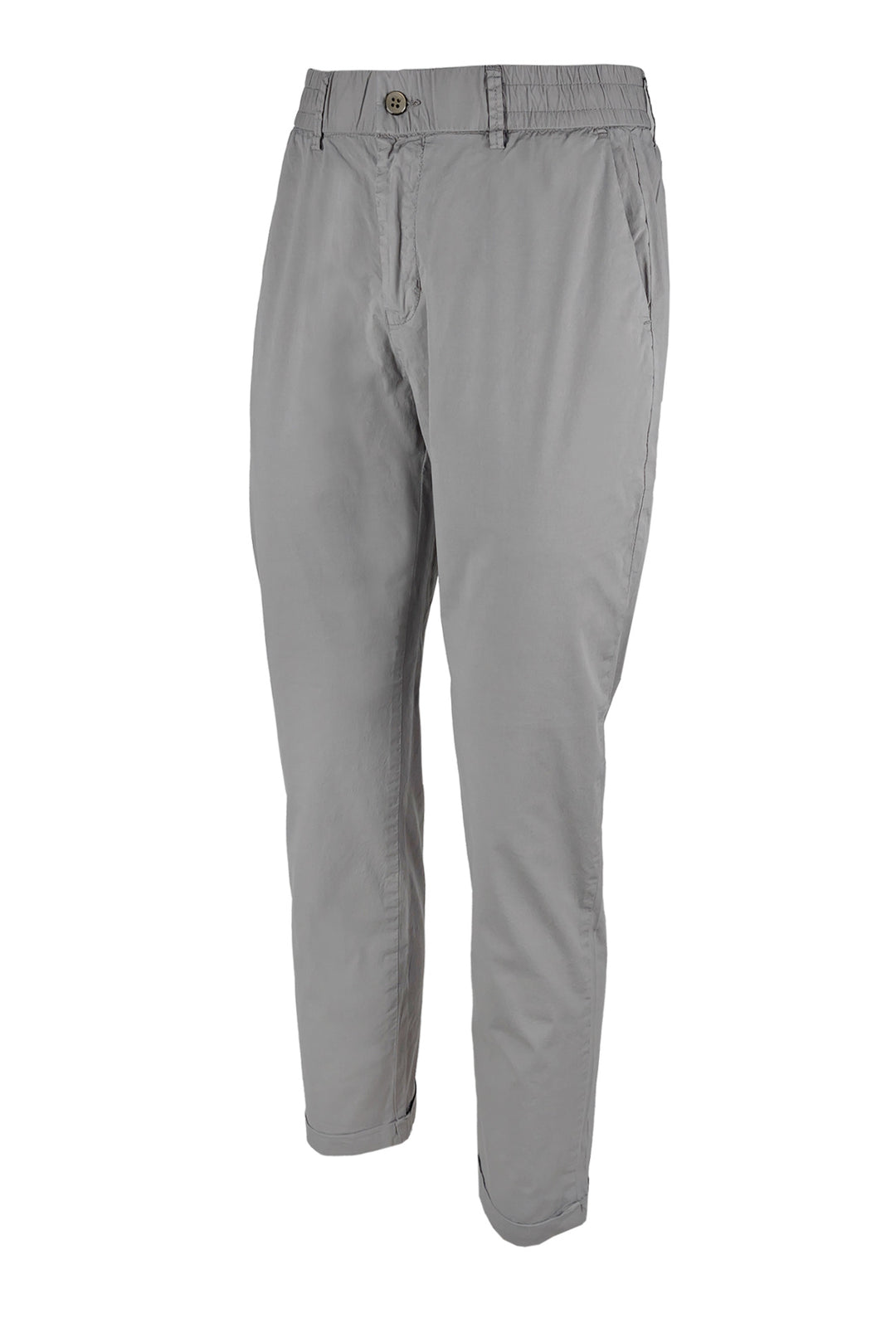 Pantalone Uomo cotone con Elastico Pantalaccio - GRIGIO
