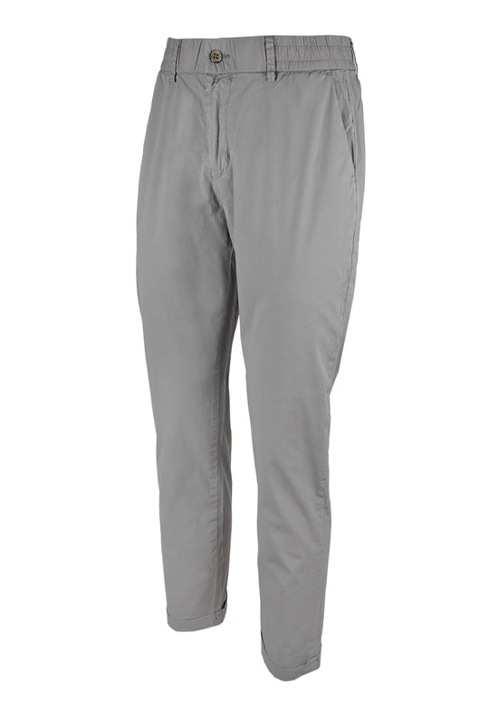 Pantalone Uomo cotone con Elastico Pantalaccio - GRIGIO
