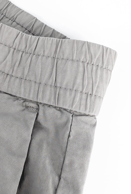 Pantalone Uomo cotone con Elastico Pantalaccio - GRIGIO