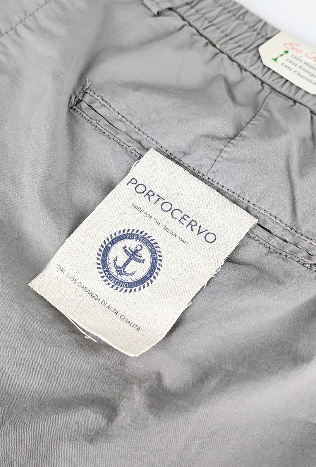 Pantalone Uomo cotone con Elastico Pantalaccio - GRIGIO