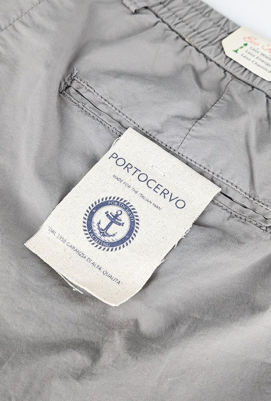 Pantalone Uomo cotone con Elastico Pantalaccio - GRIGIO