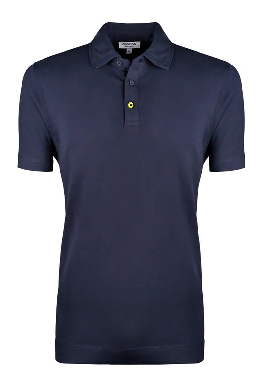 Polo Uomo CONSENSO manica corta - BLU