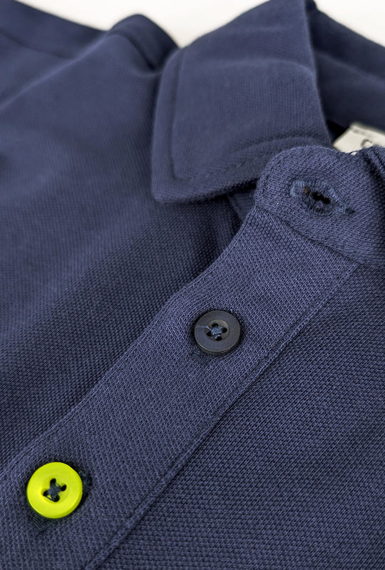 Polo Uomo CONSENSO manica corta - BLU