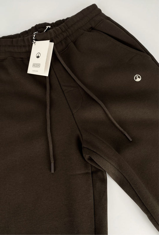 Pantalone di tuta uomo felpato dresserd - MARRONE