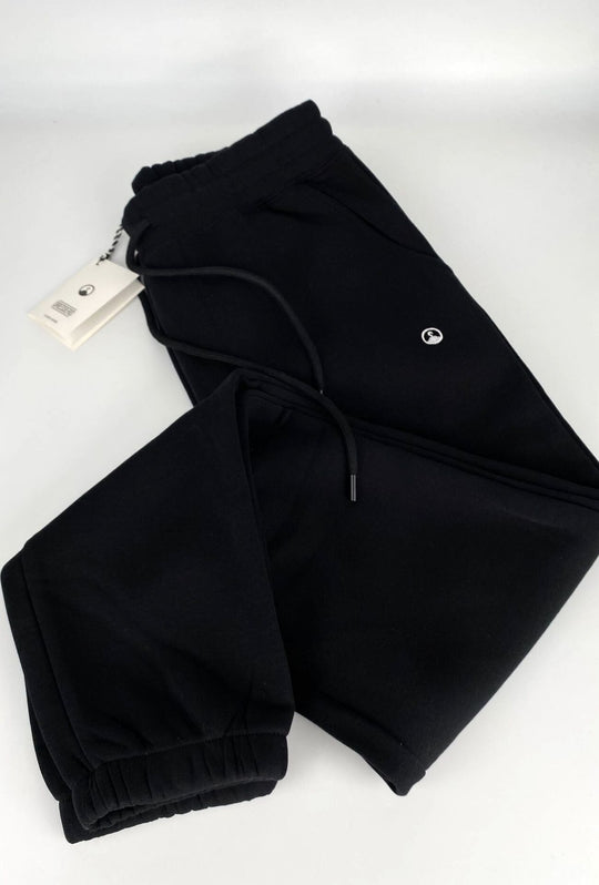 Pantalone di tuta uomo felpato dresserd - NERO