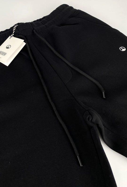 Pantalone di tuta uomo felpato dresserd - NERO