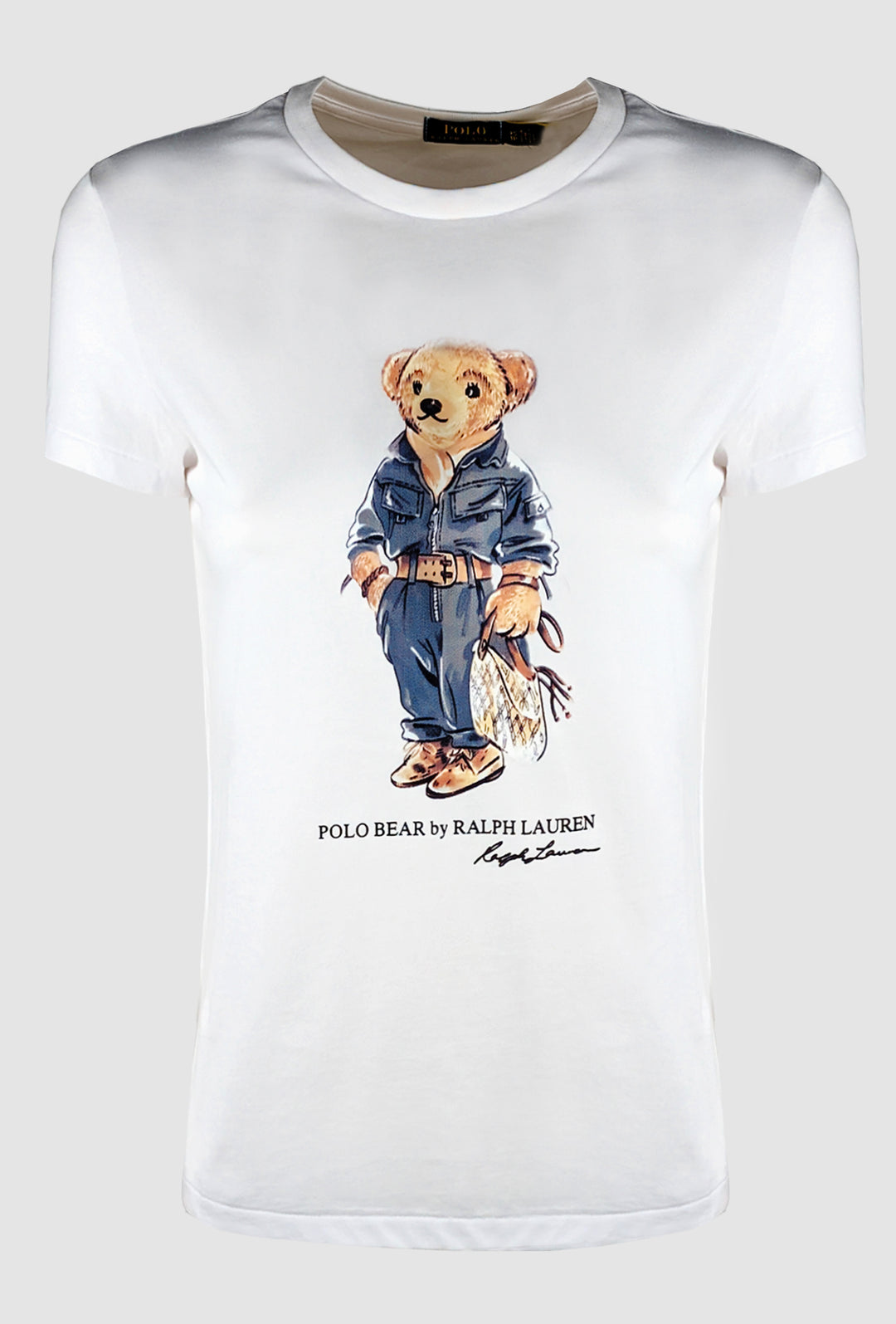 T-Shirt donna RALPH LAUREN Polo Bear - BIANCO