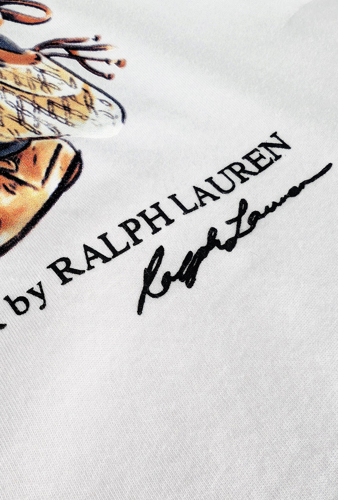 T-Shirt donna RALPH LAUREN Polo Bear - BIANCO