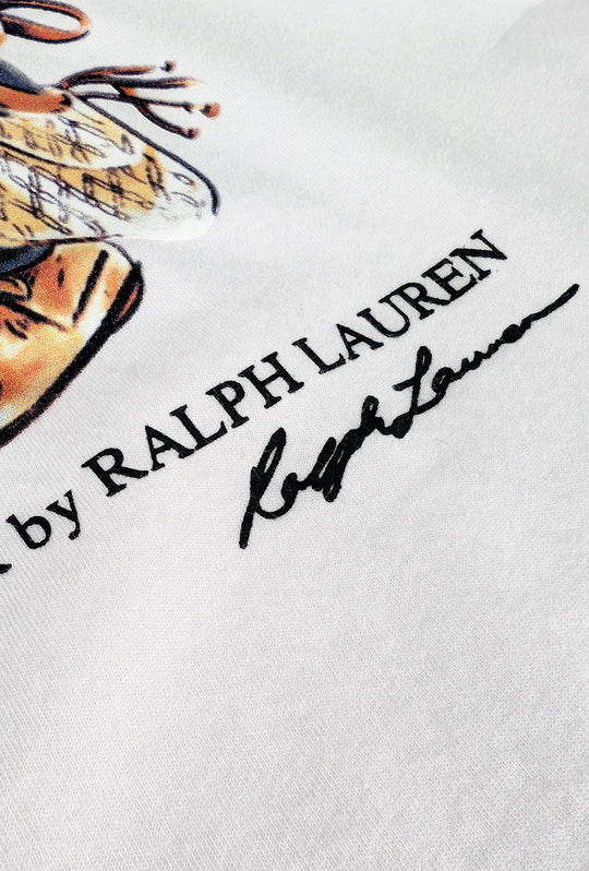 T-Shirt donna RALPH LAUREN Polo Bear - BIANCO