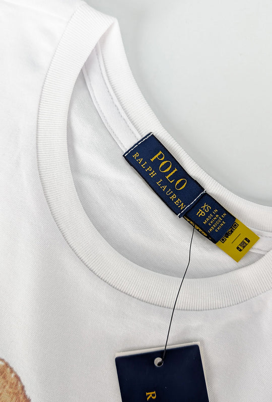 T-Shirt donna RALPH LAUREN Polo Bear - BIANCO