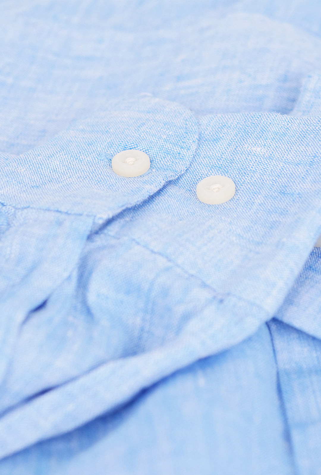 Camicia Uomo 100% Lino Collo camicie estive semi slim fit Dresserd - CELESTE