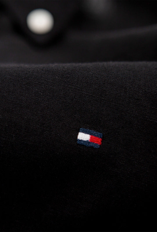 Camicia Uomo Tommy Hilfiger Lino Camicie Manica Lunga Button Down