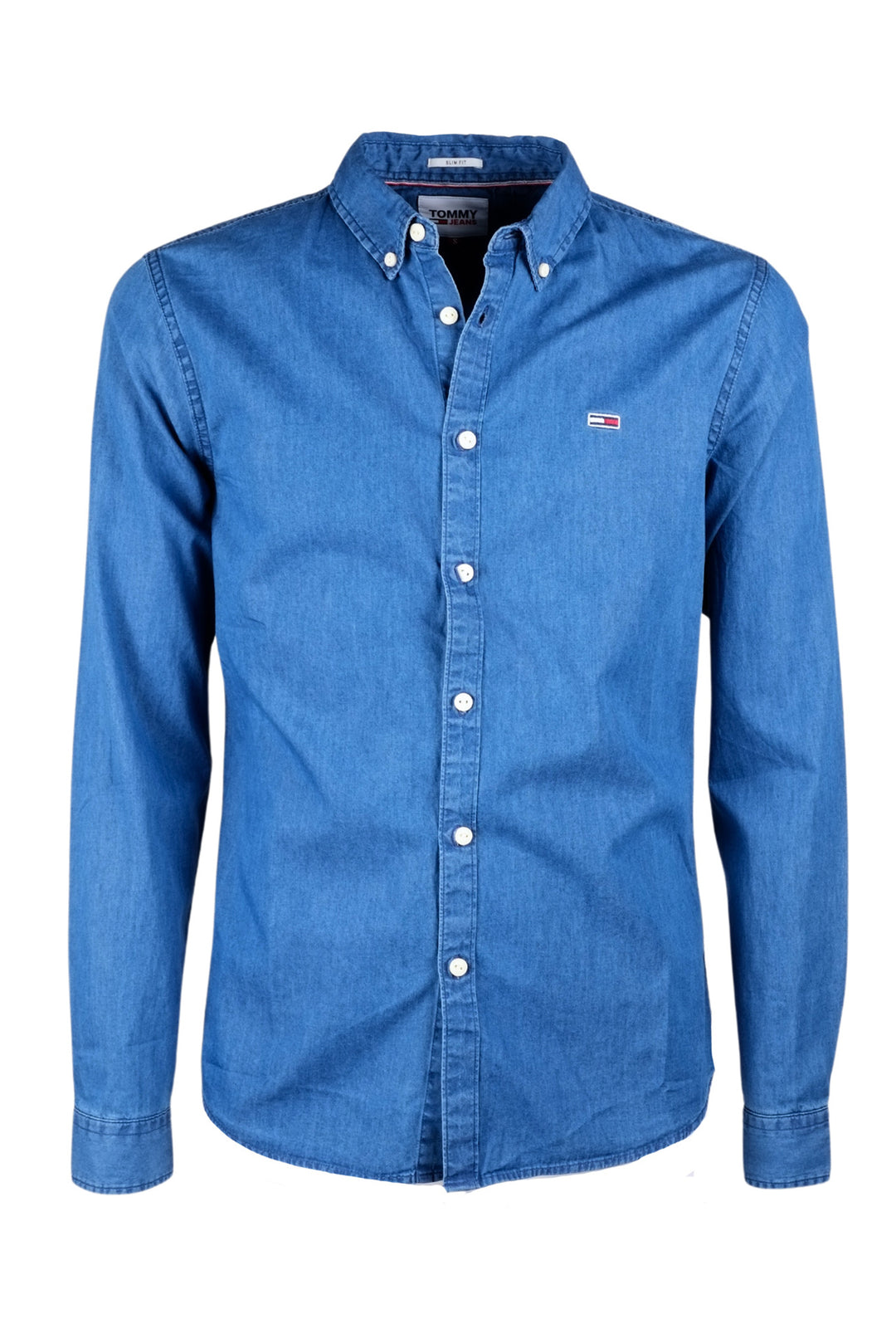 Camicia Uomo Tommy Jeans manica lunga colorazione chiara Camicie Dresserd