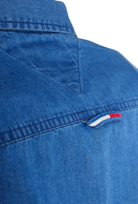 Camicia Uomo Tommy Jeans manica lunga colorazione chiara Camicie Dresserd