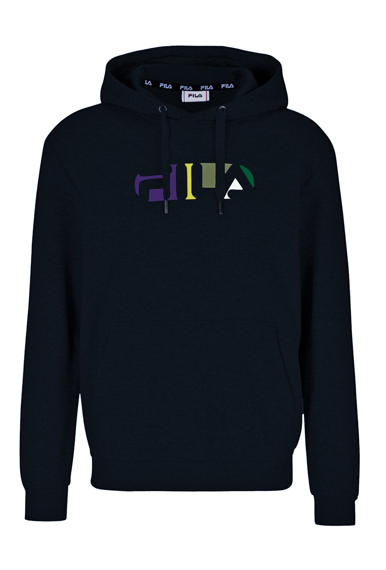 Felpa Uomo FILA logo BUSWILLER HOODY Felpe chiuse con cappuccio BLU