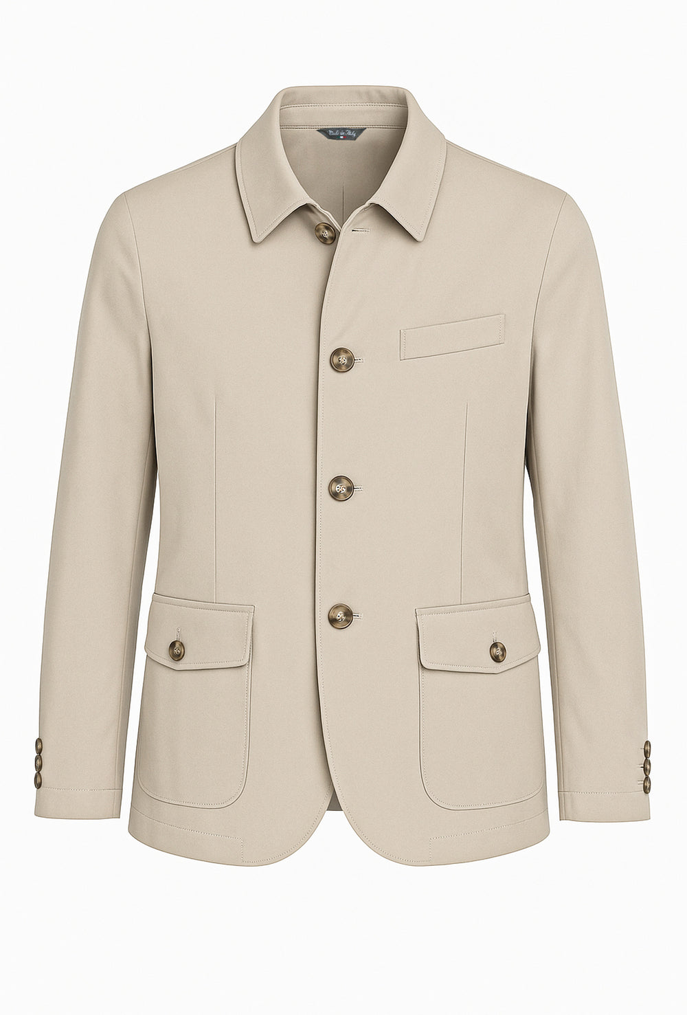 Giacca Giubbino Uomo Dresserd Giubbotto leggero - BEIGE
