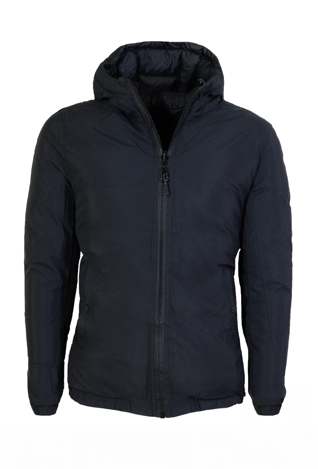 Giubbotto Uomo Dresserd Double Face Giubbino con Cappuccio - GIALLO