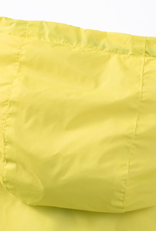 Giubbotto Uomo Leggero Slim Fit con Cappuccio e cerniera colorata Giubbotti Dresserd Moda - GIALLO