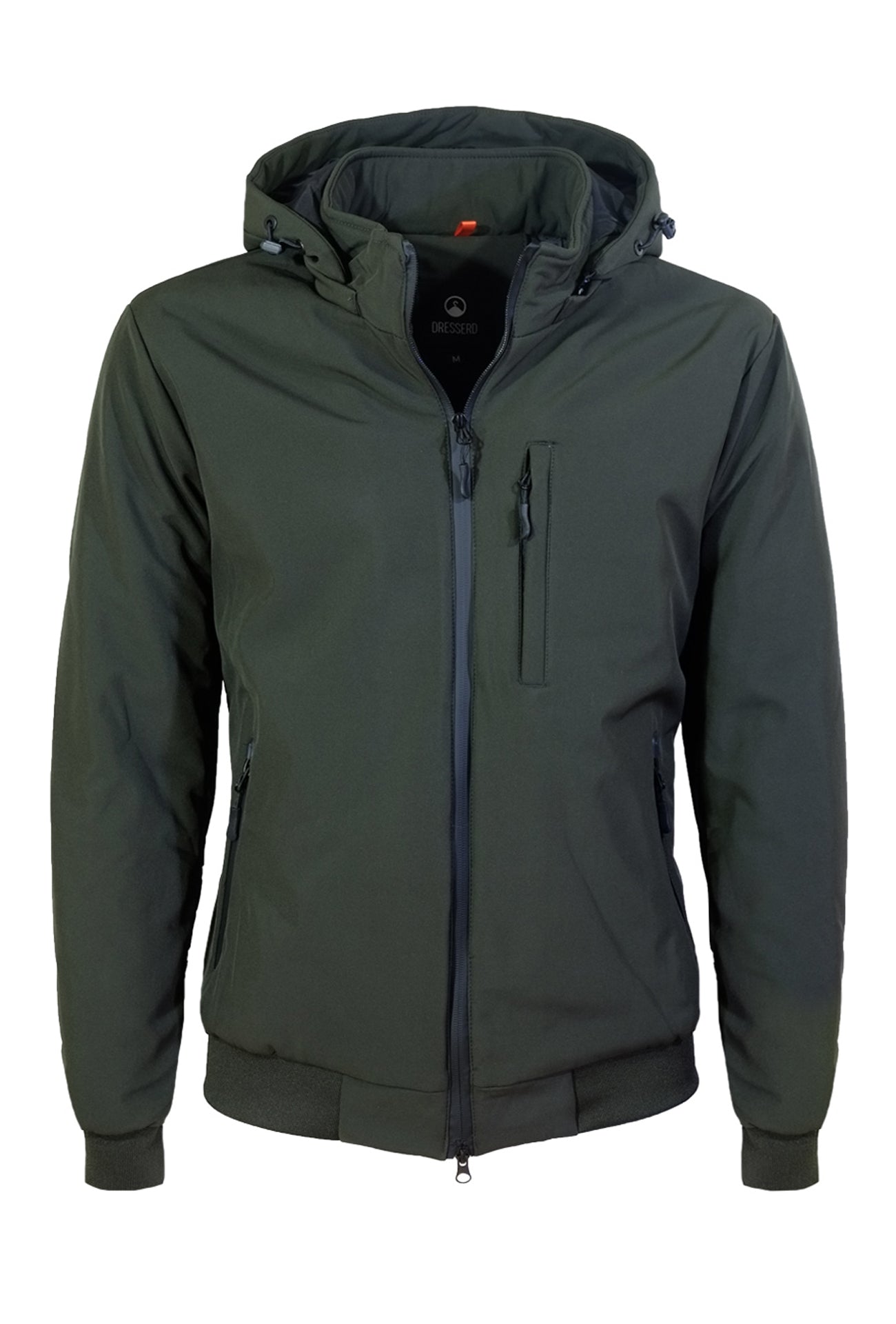 Deeluxe Parka da uomo Chicago invernale con cappuccio, colletto a corda, fodera in orsacchiotto, Nero , S Deeluxe Parka da uomo Chicago invernale con cappuccio, colletto a corda, fodera in orsacchiotto, Nero , S
