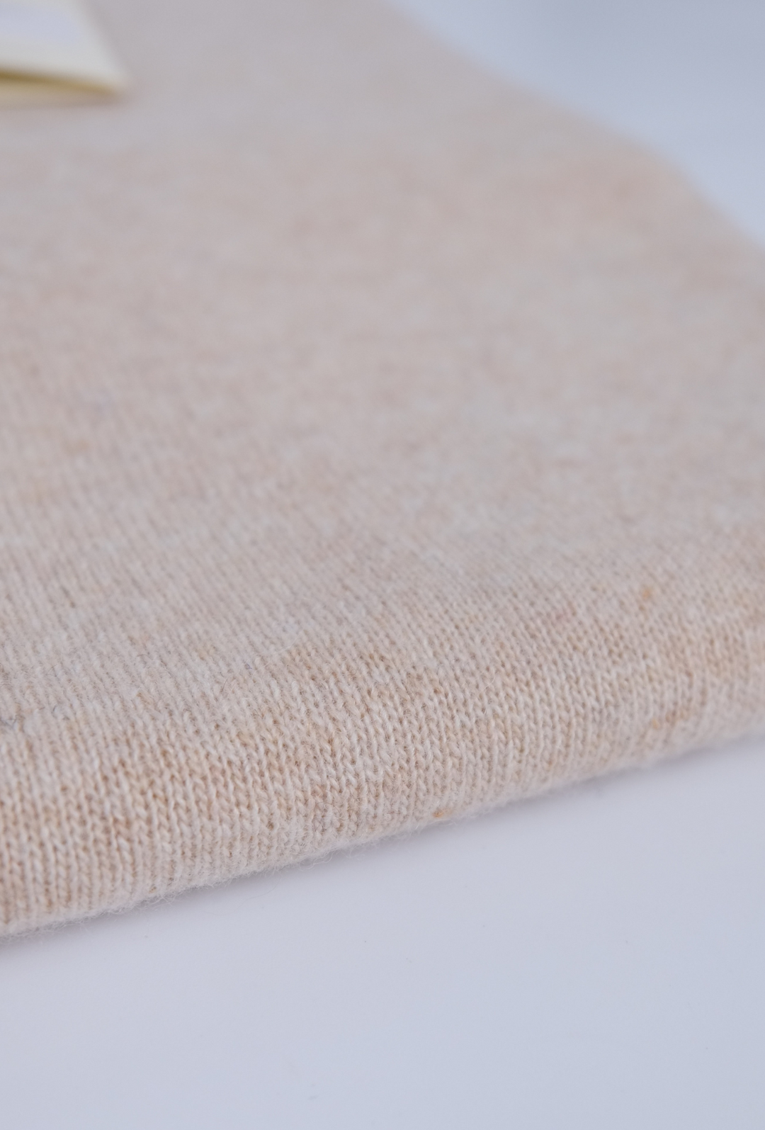 Maglioncino uomo misto Cashmere Lana Made in Italy - BEIGE