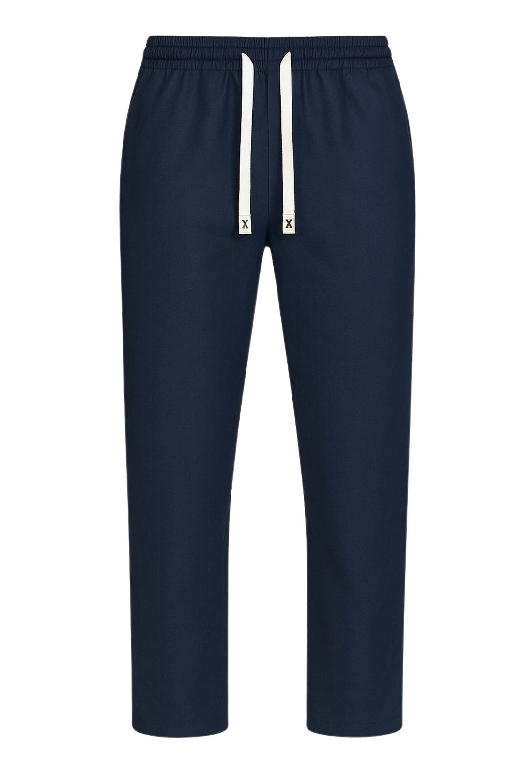 Pantalone Uomo in Lino e Cotone Pantalaccio - BLU