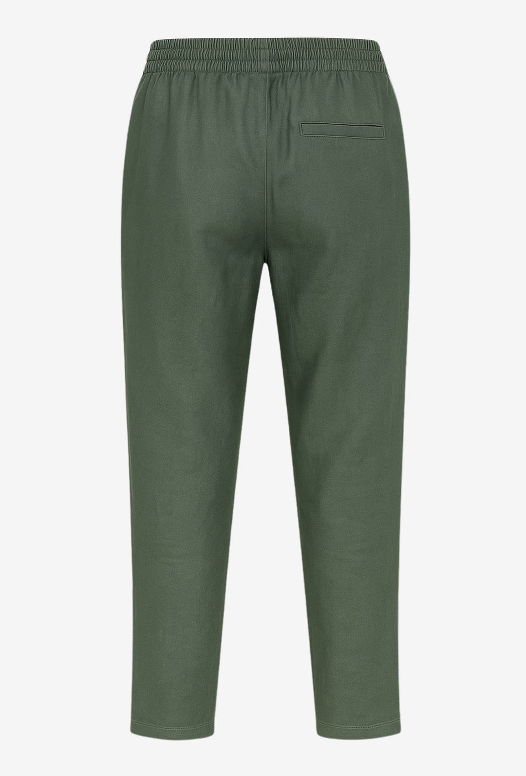 Pantalone Uomo in Lino e Cotone Pantalaccio - VERDE MILITARE