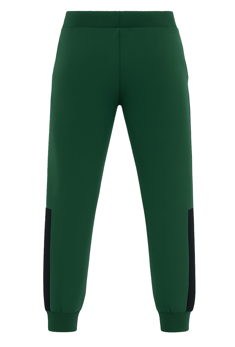 Pantaloni Tuta uomo con banda a contrasto fitness dresserd - VERDE
