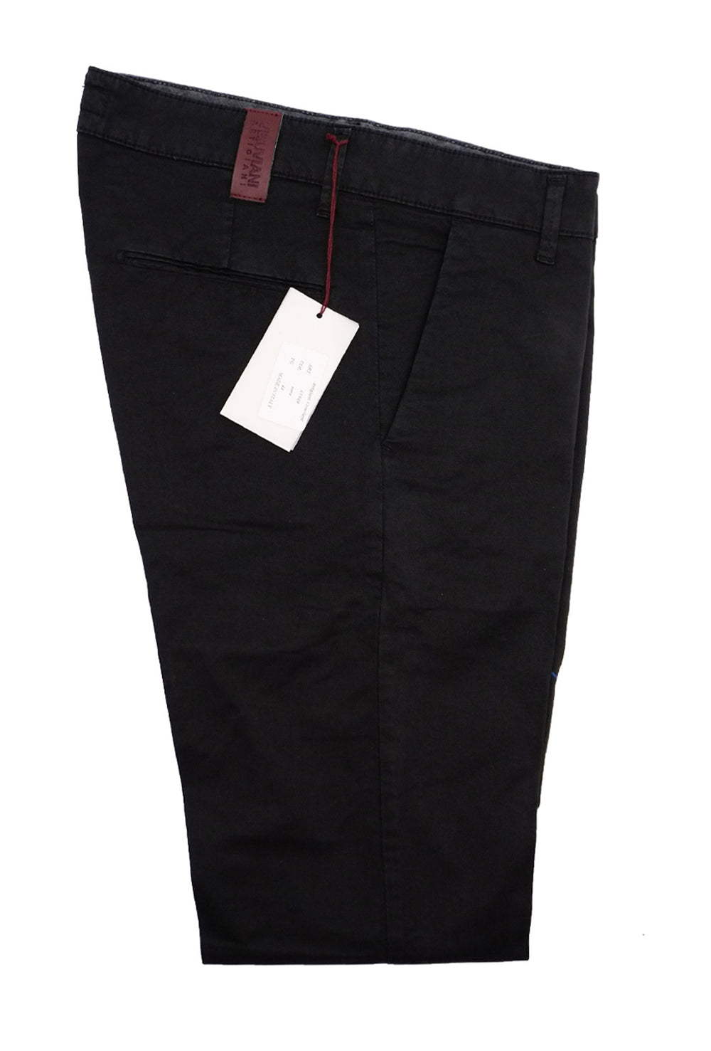 Pantalone Uomo Cotone Leggero Made in Italy Slim Fit Gamba stretta Dresserd - NERO