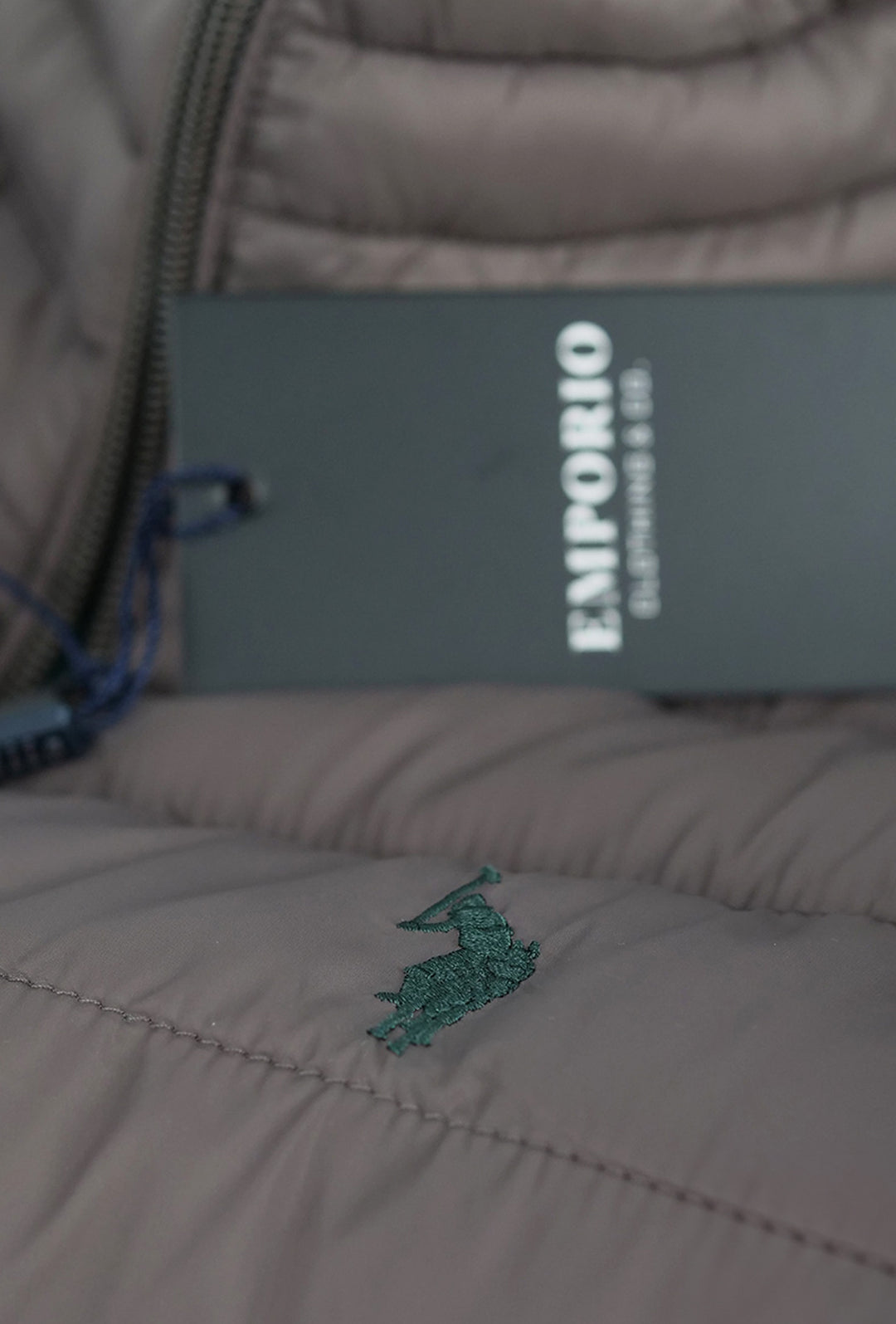 Giubbotto Uomo Piumino Leggero Emporio Senza cappuccio Giubbotti Leggeri - VERDE MILITARE