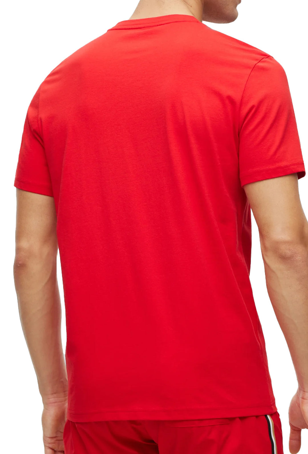 T-Shirt Uomo Hugo Boss Organic cotton - ROSSO
